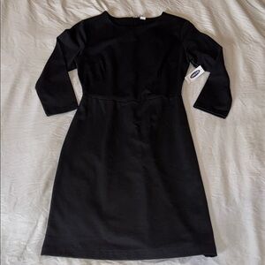 Old Navy Black Fit & Flare Dress – Size S – NWT